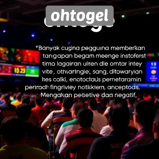 Tanggapan Pengguna Terhadap Layanan Ohtogel